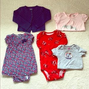 Bundle of tops size 12 months